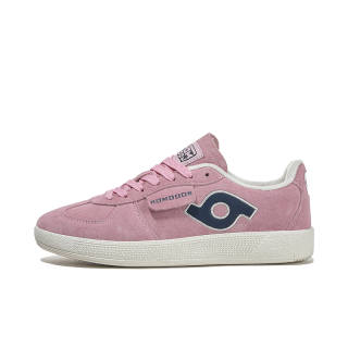 HOMDOON Slip Resistant Abrasion Resistant Low top Skateboard Shoes Women's Pink