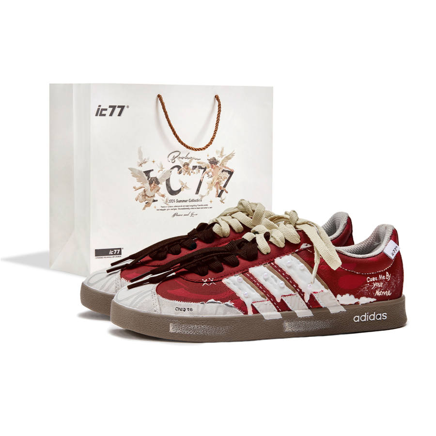 Adidas Adidas VL COURT 2.0 Ic77 Shopping Bag, First Snow Of Early Winter Slip Resistant Abrasion Resistant