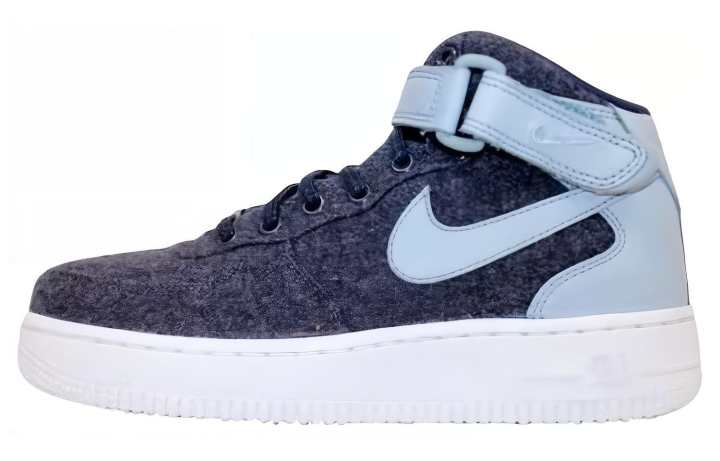 Nike Nike Air Force 1 Mid '07 Leather Prm Midnight Navy Women's