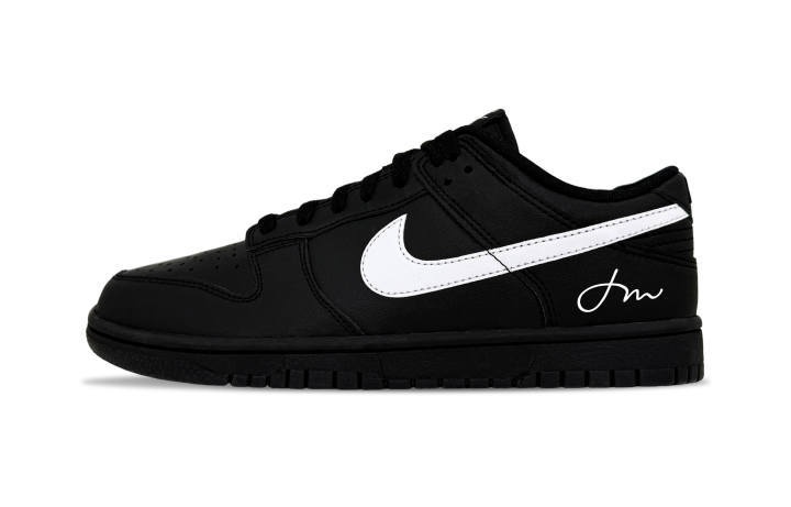 Nike Nike Dunk Panda Abrasion Resistant Abrasion Resistant Low top Skateboard Shoes Men's Black White