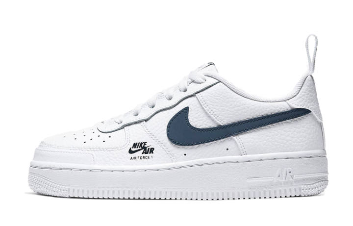 Nike Nike Air Force 1 Low 07 White Obsidian GS