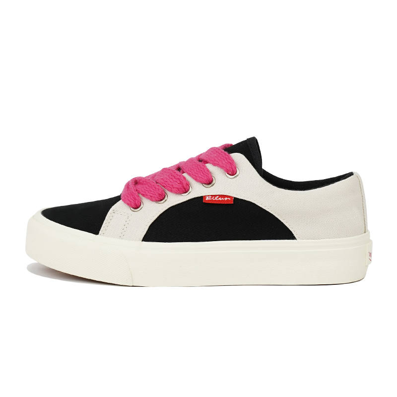 BURNING FLAME VASIBAEN x BURNING FLAME Cushioning Abrasion Resistant Low top Skateboard Shoes Unisex Beige