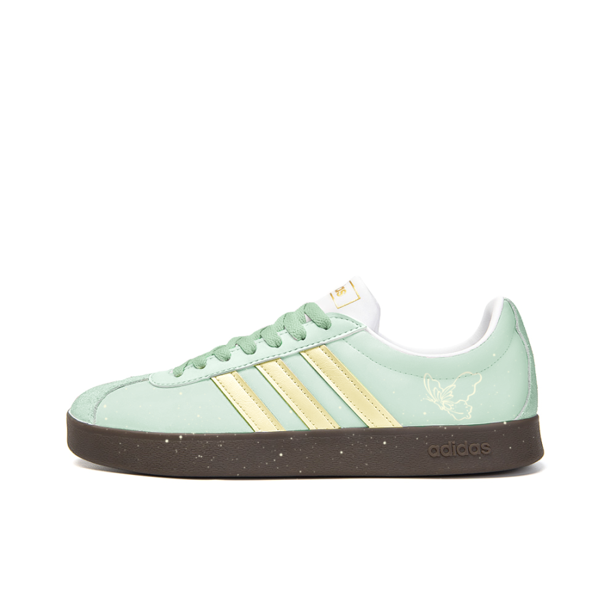 Adidas Neo VL Court 2.0 Ke Ran Ding Duo Slip Resistant Abrasion Resistant Low top Skateboard Shoes Unisex Teal