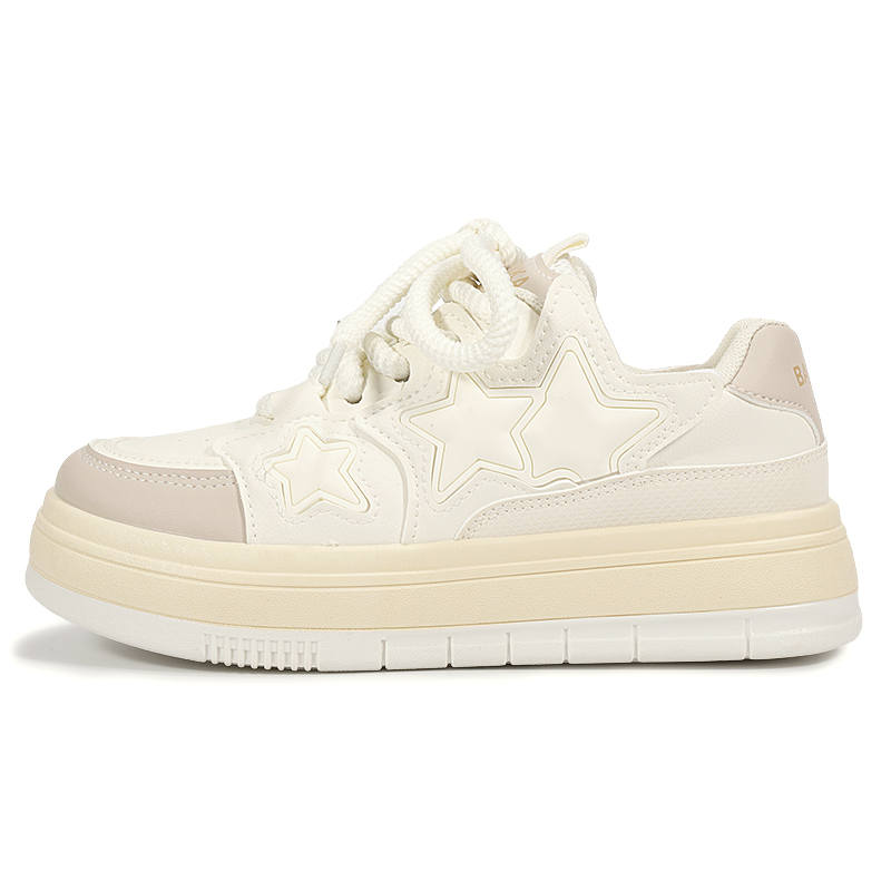 JIONGSEN Skateboard Shoes Women's Low Top Gray