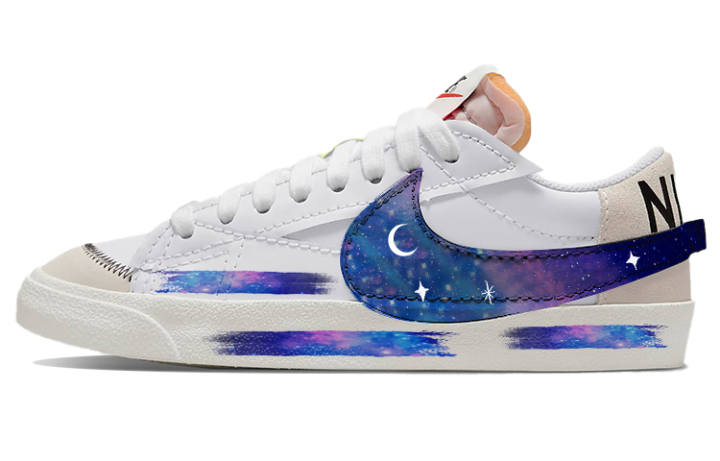 Nike Nike Blazer Skateboard Shoes Men's Low Top White/Blue