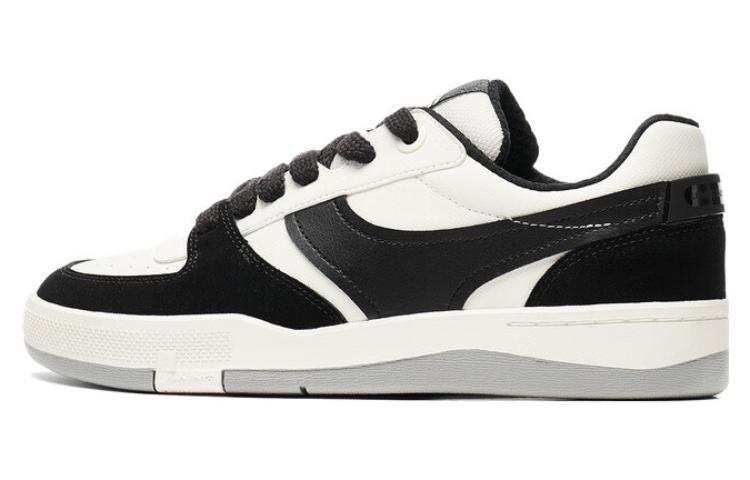 Li-Ning Li Ning Zhengrong 92S Cushioning, Wear Resistant Low top Skateboard Shoes Men's Ecru