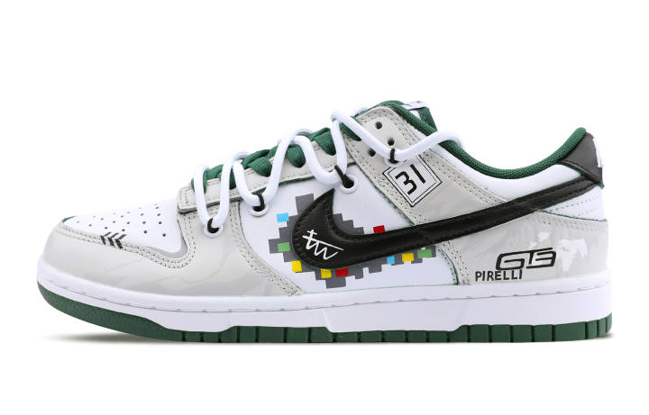 Nike Nike Dunk Low Swift Shadow Wind Low top Skateboard Shoes Unisex Gray White