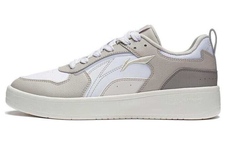 Li-Ning Li Ning Wheat Age Slip Resistant, Abrasion Resistant, Breathable, Height Increasing Low top Skateboard Shoes Men's