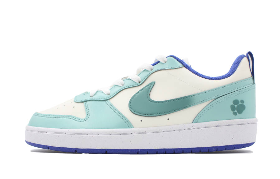 Nike Nike Court Borough Mint Bear Fresh Abrasion Resistant Low top Skateboard Shoes Unisex Light Cyan