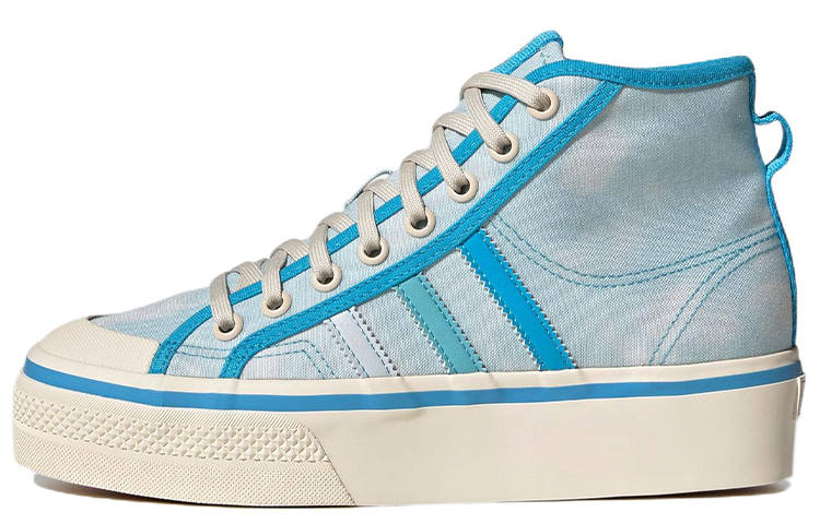 Adidas Originals Adidas Wmns Nizza Platform Mid 'Almost Blue Pantone' Women's