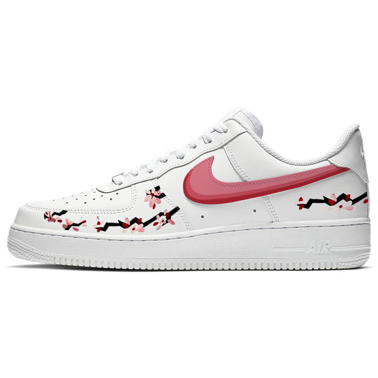 Nike Nike Air Force 1 Skateboard Shoes Women's Low Top Pink/White