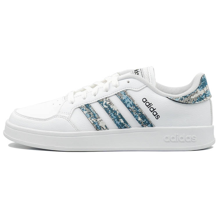 Adidas Neo Breaknet Low top Skateboard Shoes Men's White Blue