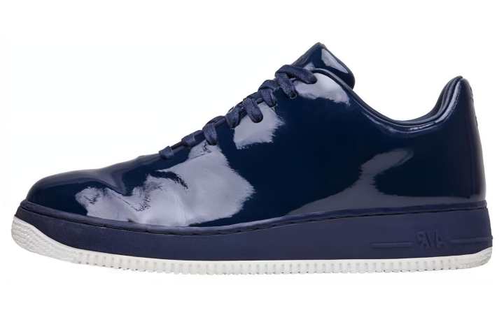 Nike Nike Air Force 1 Supreme Slip Resistant, Abrasion Resistant, Breathable Low top Skateboard Shoes Men's Blue