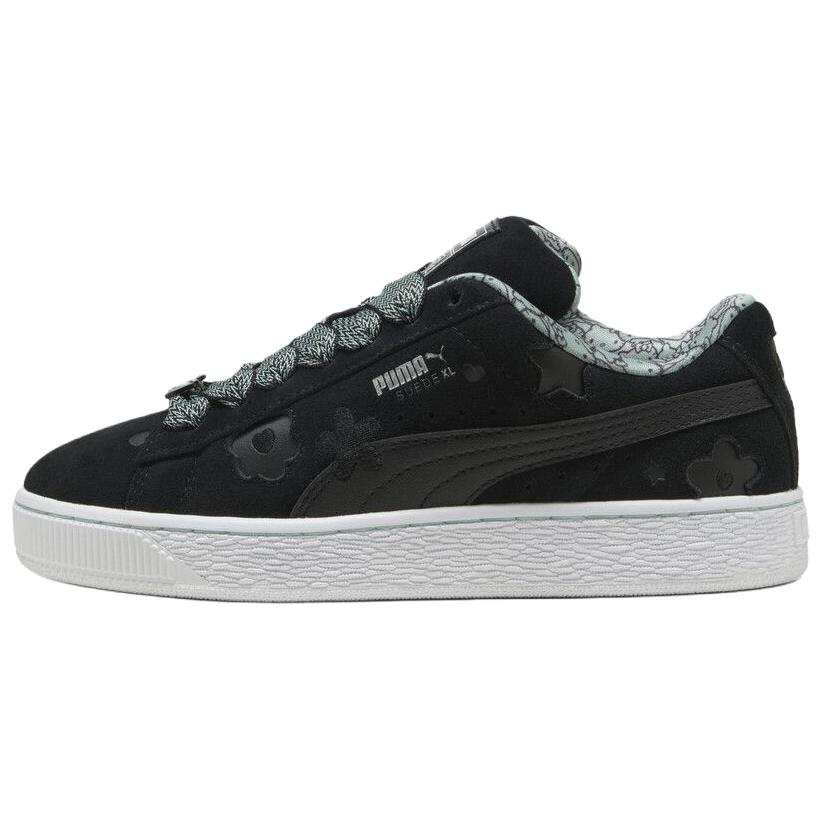 PUMA x HELLO KITTY & FRIENDS Suede XL Abrasion Resistant Low top Skateboard Shoes Women's Black