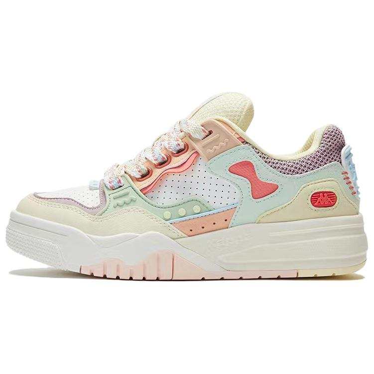 Kappa Textile, Synthetic Leather, TPU Slip Resistant Abrasion Resistant Low top Skateboard Shoes Women's