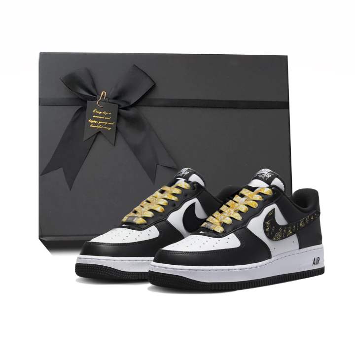 Nike Nike Air Force 1 'Panda' Golden Passage Of Time Box, Box, Classic And Versatile