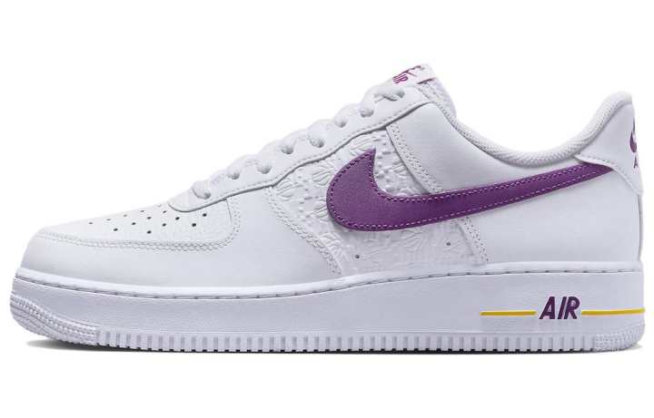 Nike Nike Air Force 1 '07 'Embossed Hoops Lakers'