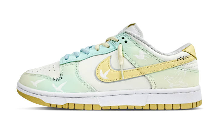 Nike Nike Dunk Low top Skateboard Shoes Men's Spring Green
