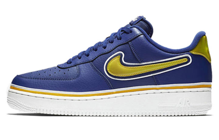 Nike Nike Air Force 1 Low Sport Nba Deep Royal University Gold