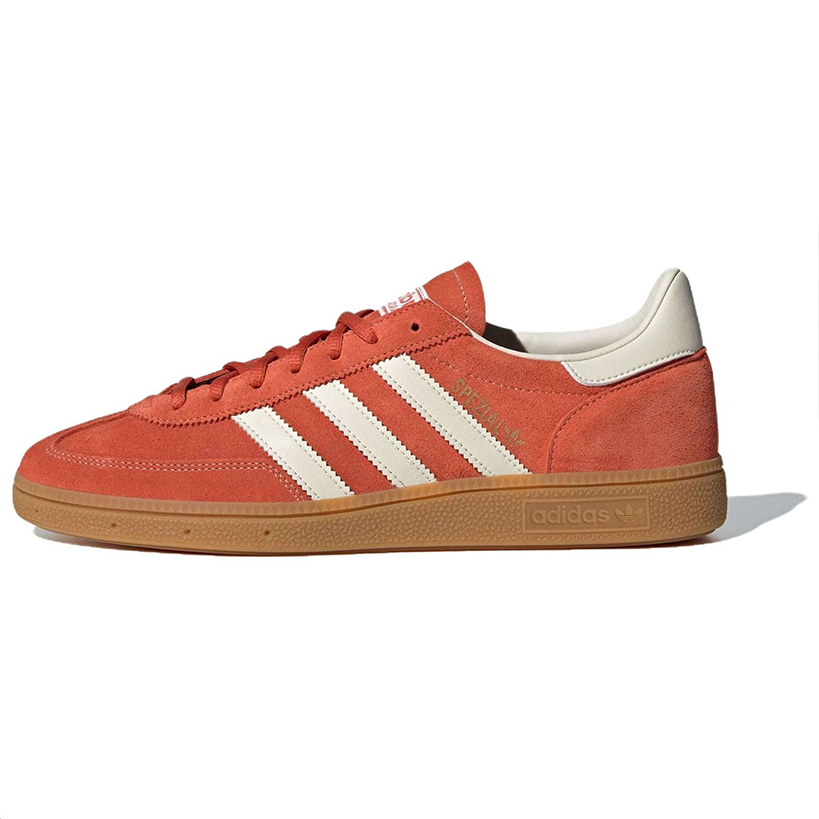 Adidas Originals HANDBALL SPEZIAL Mid top Skateboard Shoes Unisex Red White