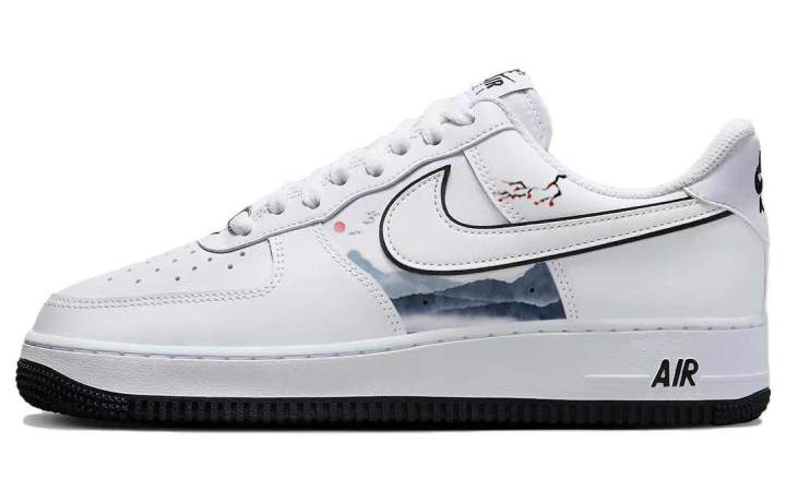 Nike Nike Air Force 1 Skateboard Shoes Men's Low Top White/Black