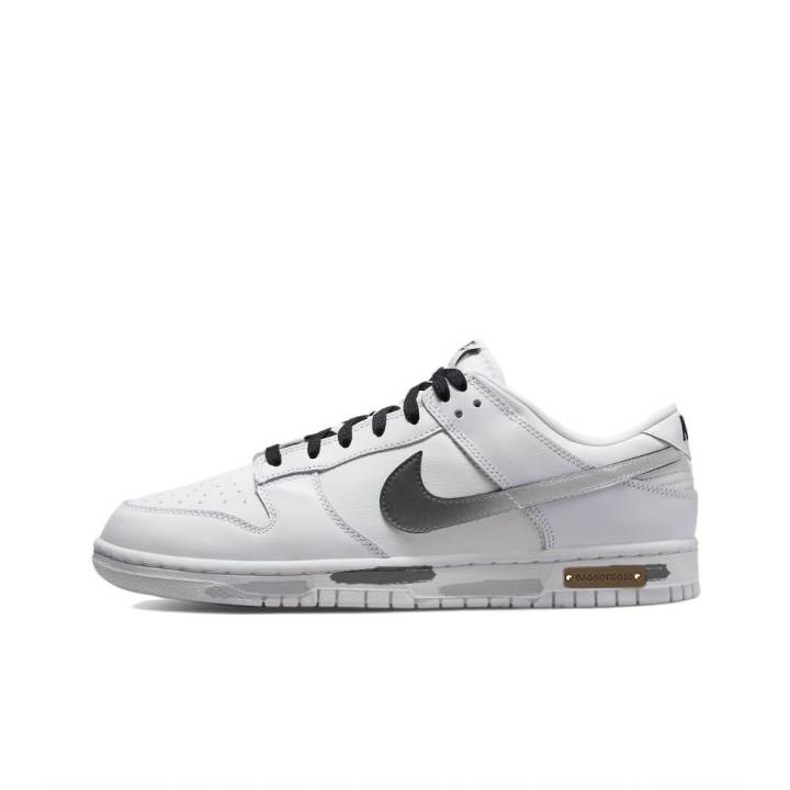 Nike Nike Dunk Low top Skateboard Shoes Men's Gray White