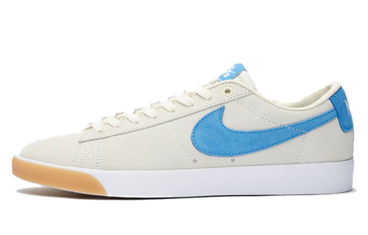 Nike Nike Sb Blazer Low Pale Ivory Pacific Blue