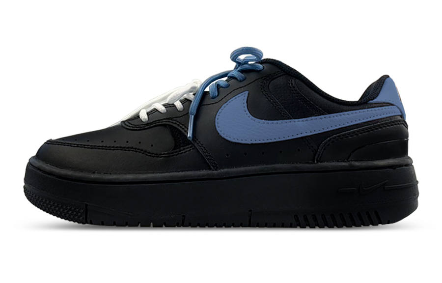 Nike Nike Gamma Force Cushioning Low top Skateboard Shoes Women's Black Blue