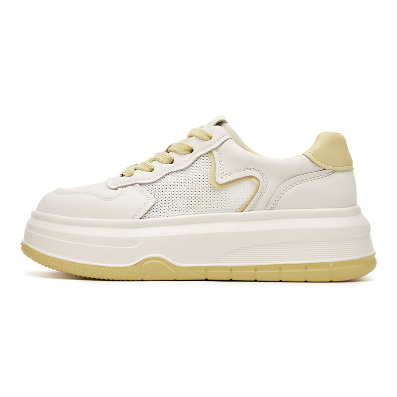 TONYBEAR Microfiber Leather Low top Skateboard Shoes Women's
