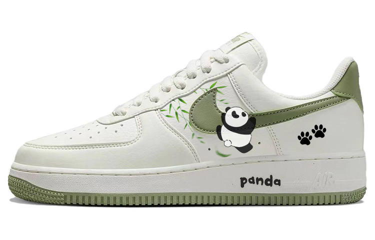 Nike Nike Air Force 1 Skateboard Shoes Women's Low Top Green/White