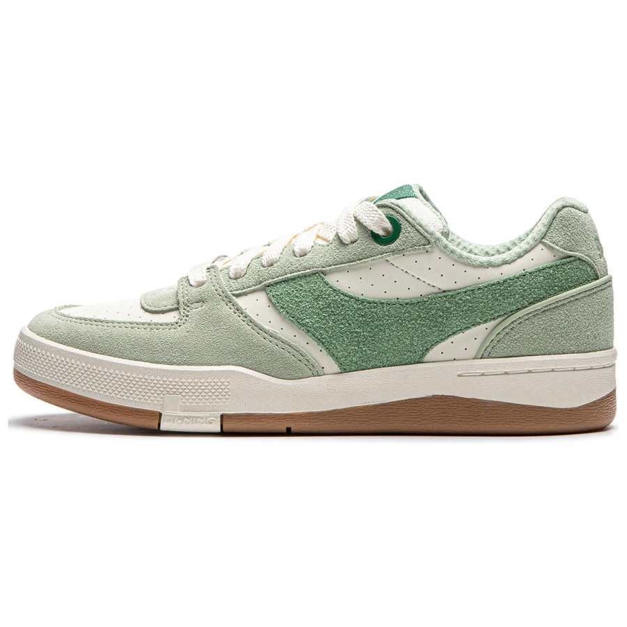 Li-Ning Li Ning Synthetic Leather, Split Cow Leather Slip Resistant Abrasion Resistant Low top Skateboard Shoes Women's