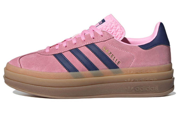 Adidas Originals GAZELLE BOLD Suede Low top Skateboard Shoes Women's Pink