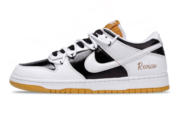 Nike Nike Dunk Black White Beat Low top Skateboard Shoes Men's Black Brown