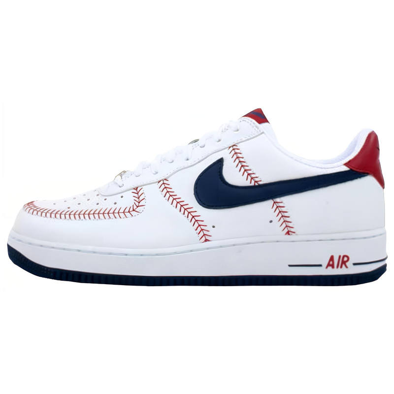 Nike Nike Air Force 1 Cushioning Abrasion Resistant Cushioning, Wear Resistant Low top Skateboard Shoes Unisex White