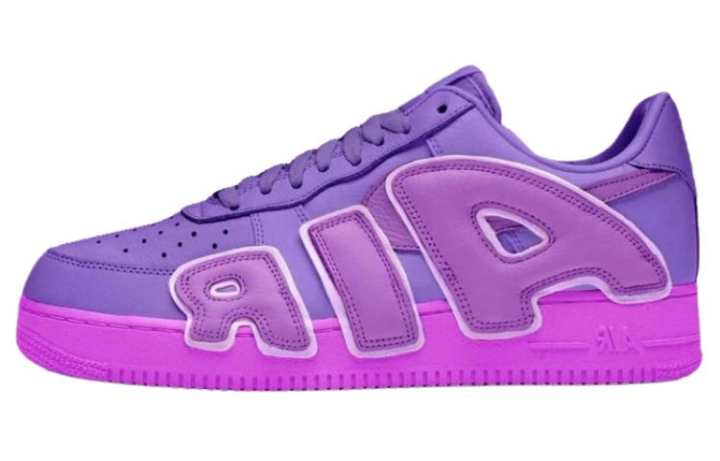 Nike Cactus Plant Flea Market x Nike Air Force 1 Slip Resistant Abrasion Resistant Low top Skateboard Shoes Unisex Purple