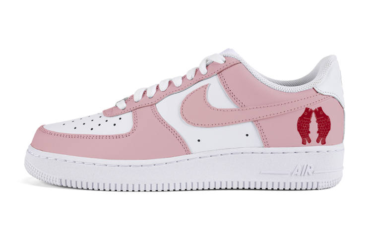 Nike Nike Air Force 1 Air Force 1 Low top Skateboard Shoes Women's Pink