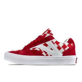 VFDF Lightweight And Breathable Low top Skateboard Shoes Unisex Red Checkerboard