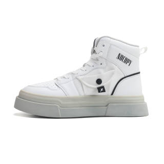 NOCOPY Slip Resistant Cushioning Abrasion Resistant Height Increasing High top Skateboard Shoes Unisex