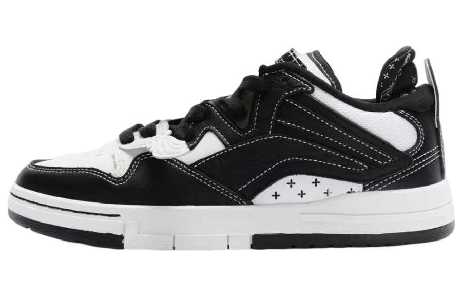 Li-Ning SMFK x Li Ning Wave Pro Comfortable And Trendy Coverage Slip Resistant And Abrasion Resistant Low top Skateboard Shoes