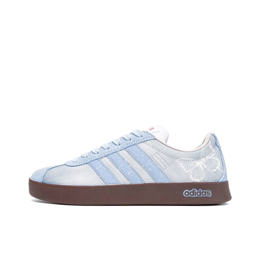 Adidas Neo Slip Resistant Abrasion Resistant Low top Skateboard Shoes Unisex Blue