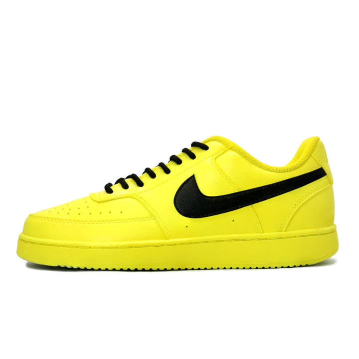 Nike Nike Court Vision 1 Gold Warrior Lightweight Low top Skateboard Shoes Men's Yellow