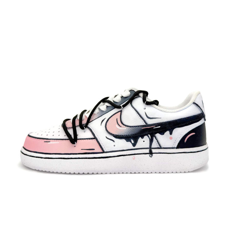 Nike Nike Court Vision 1 LOW Next Nature Low top Skateboard Shoes Unisex Black