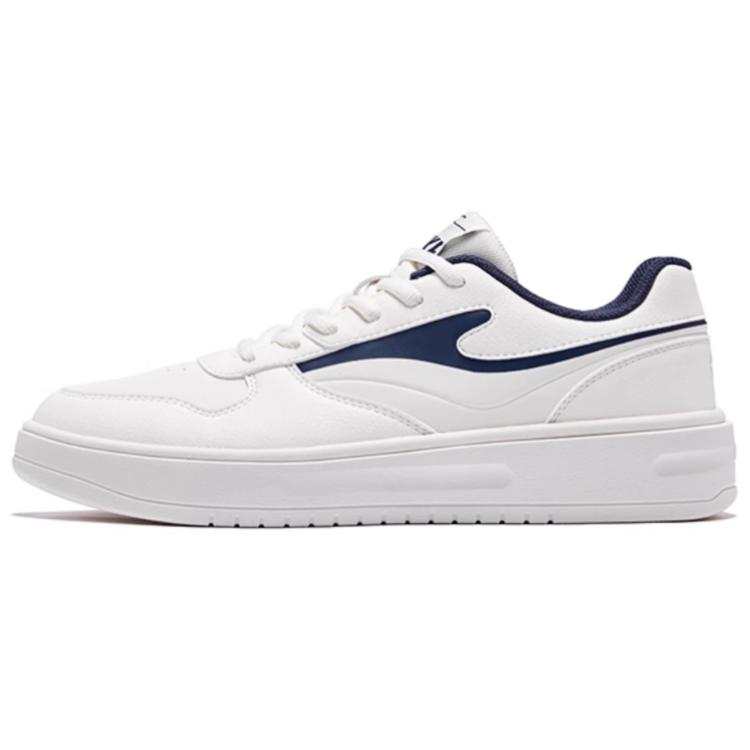 Erke Low top Skateboard Shoes Men's White Blue