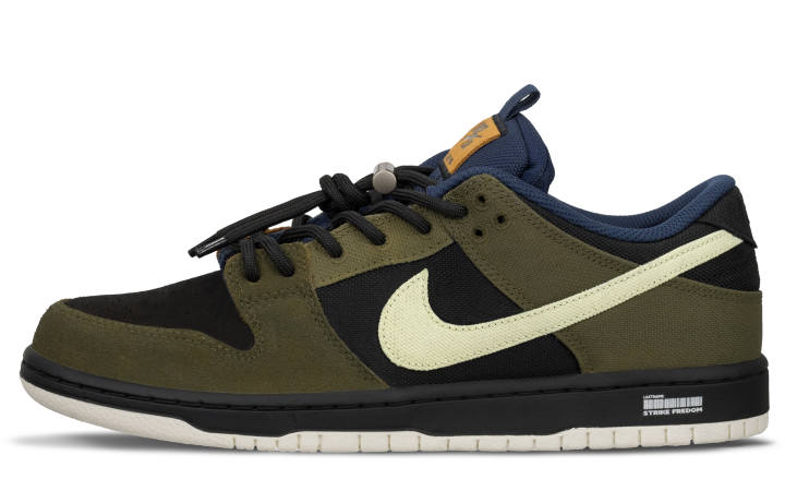 Nike Nike Dunk SB Aurora Low top Skateboard Shoes Unisex Black Green