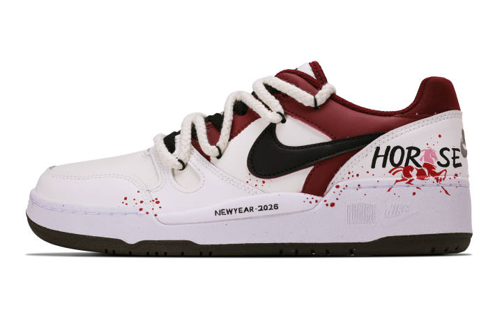 Nike Nike Full Force Ma Nian Qi Rui Abrasion Resistant Lightweight Wear resistant And Lightweight Low top Skateboard Shoes