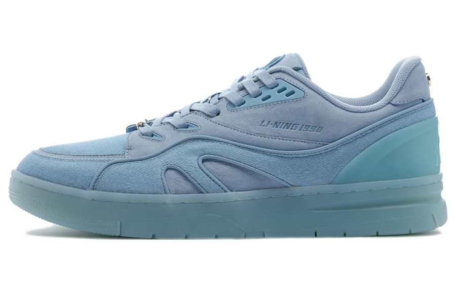 LI-NING 1990 LI NING 1990 Leather Casual Slip Resistant, Abrasion Resistant, Lightweight