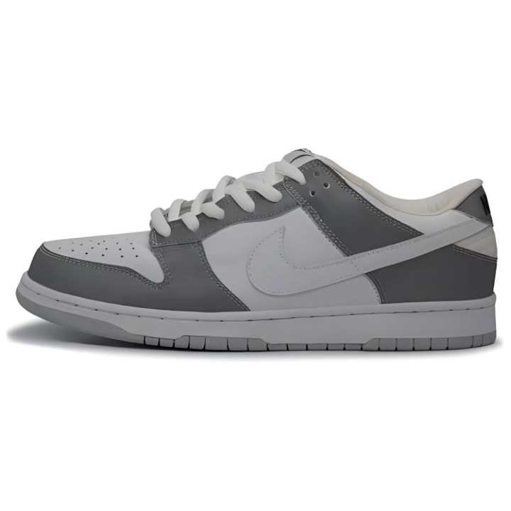 Nike Nike Dunk Comfortable Round Toe Thermal Slip Resistant Thermal Slip Resistant Low top Skateboard Shoes Men's Gray