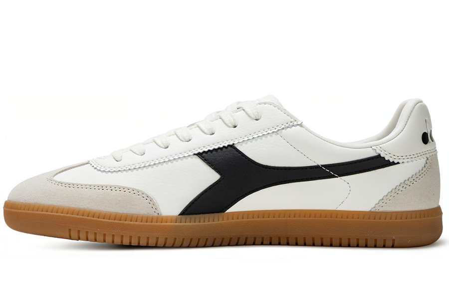 Diadora Slip Resistant Abrasion Resistant Low top Skateboard Shoes Unisex White