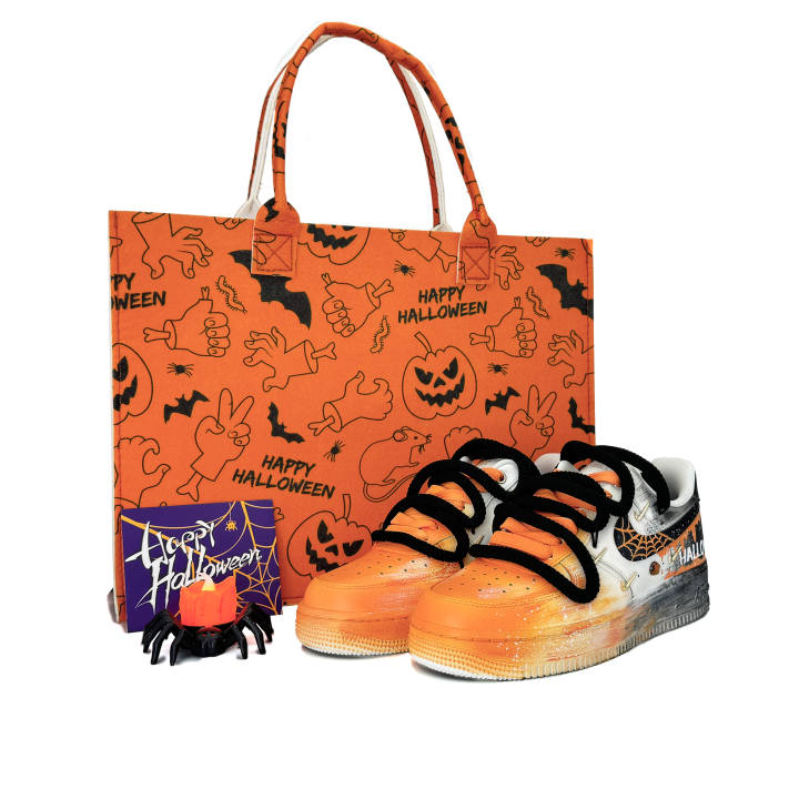 Nike Nike Air Force 1 PD Creation, Spider Web Mist Abrasion Resistant Abrasion Resistant Low top Skateboard Shoes Women's
