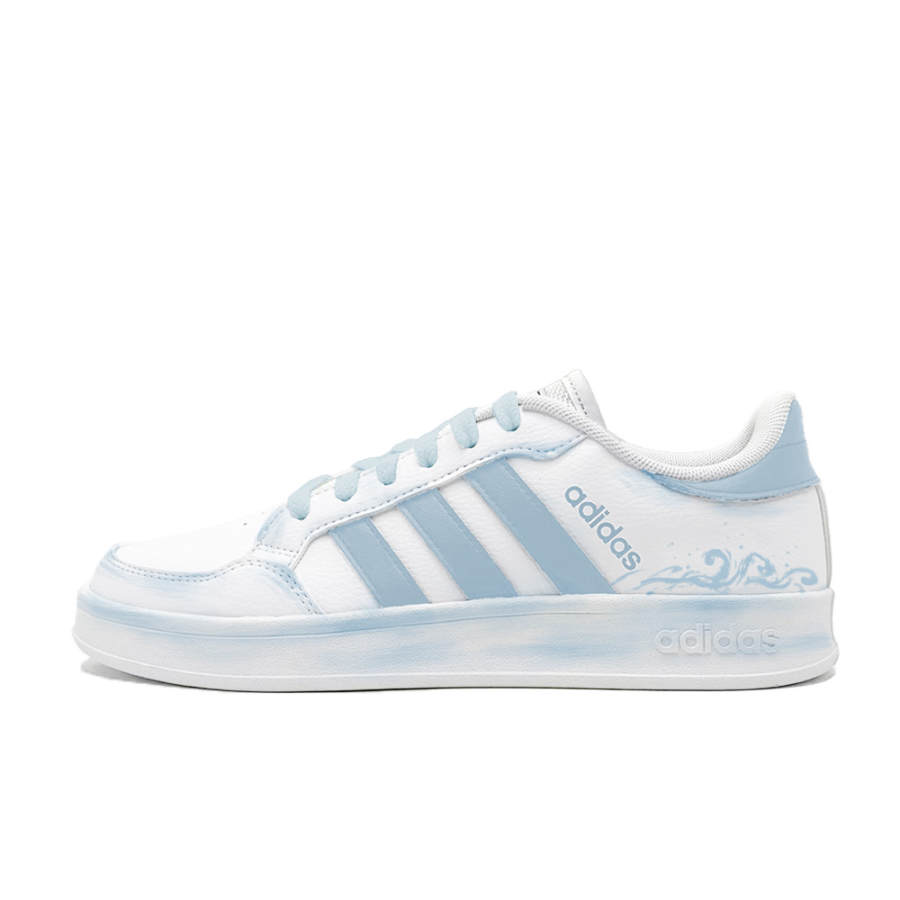 Adidas Neo Breaknet Slip Resistant Abrasion Resistant Low top Skateboard Shoes Unisex Blue